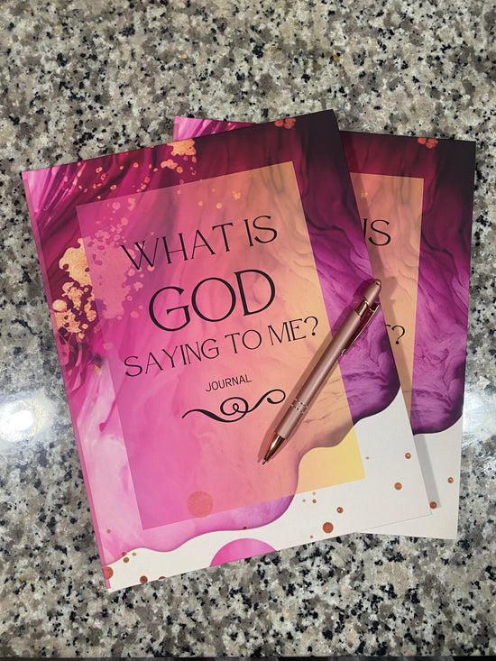 What is God Saying to Me? Journal