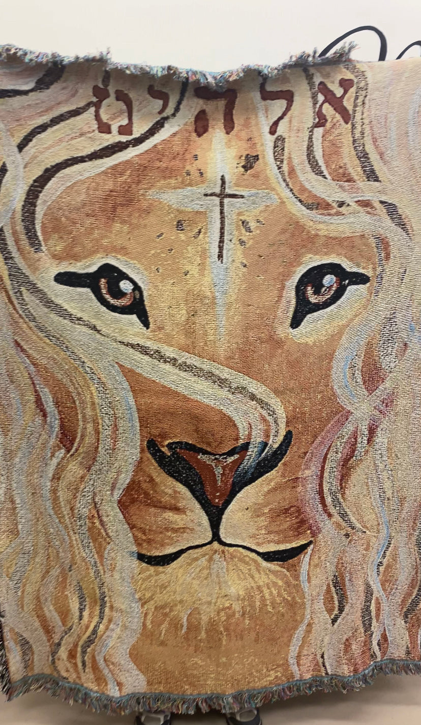 Elohim Lion Healing Blanket