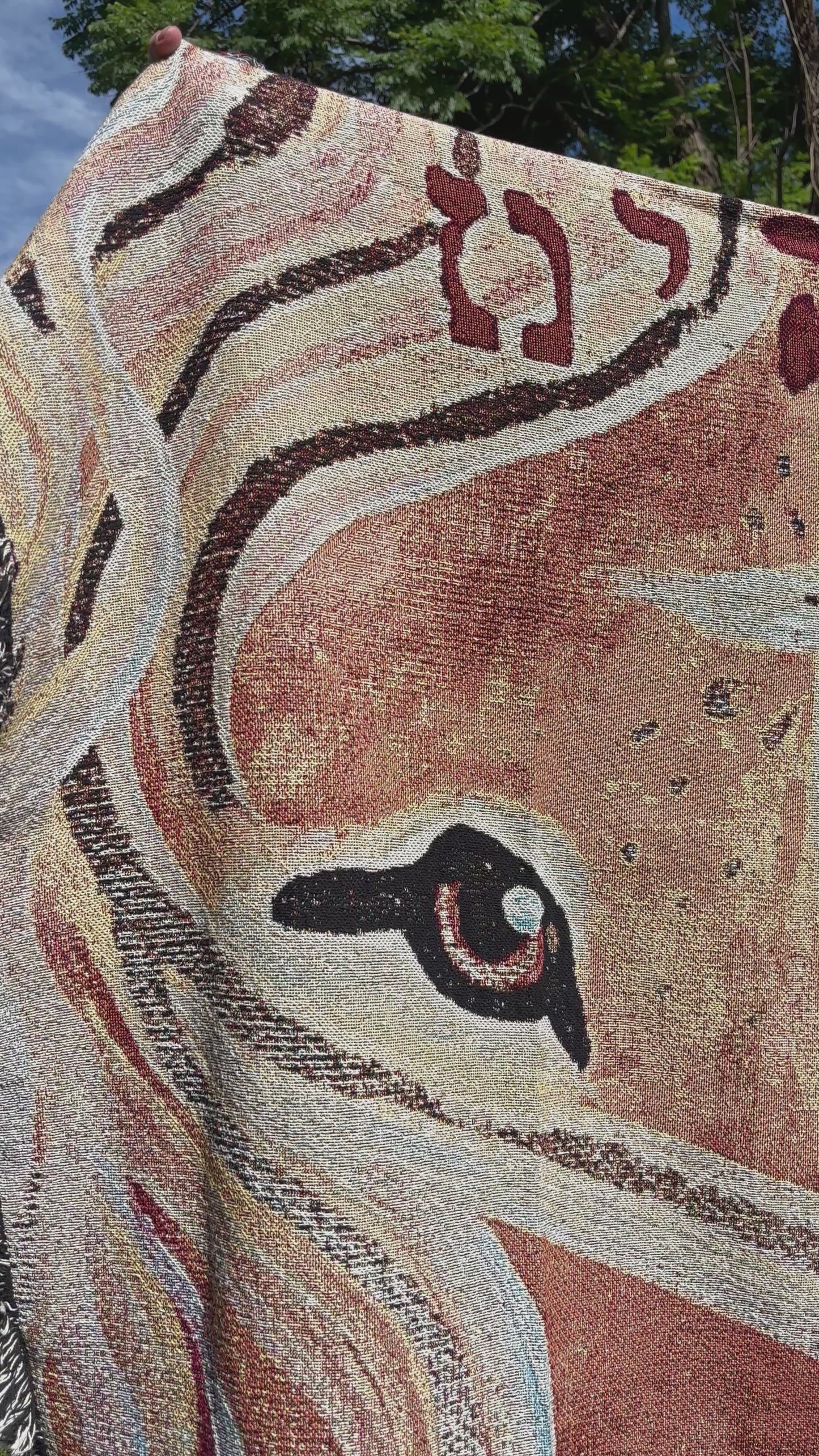 Elohim Lion Healing Blanket